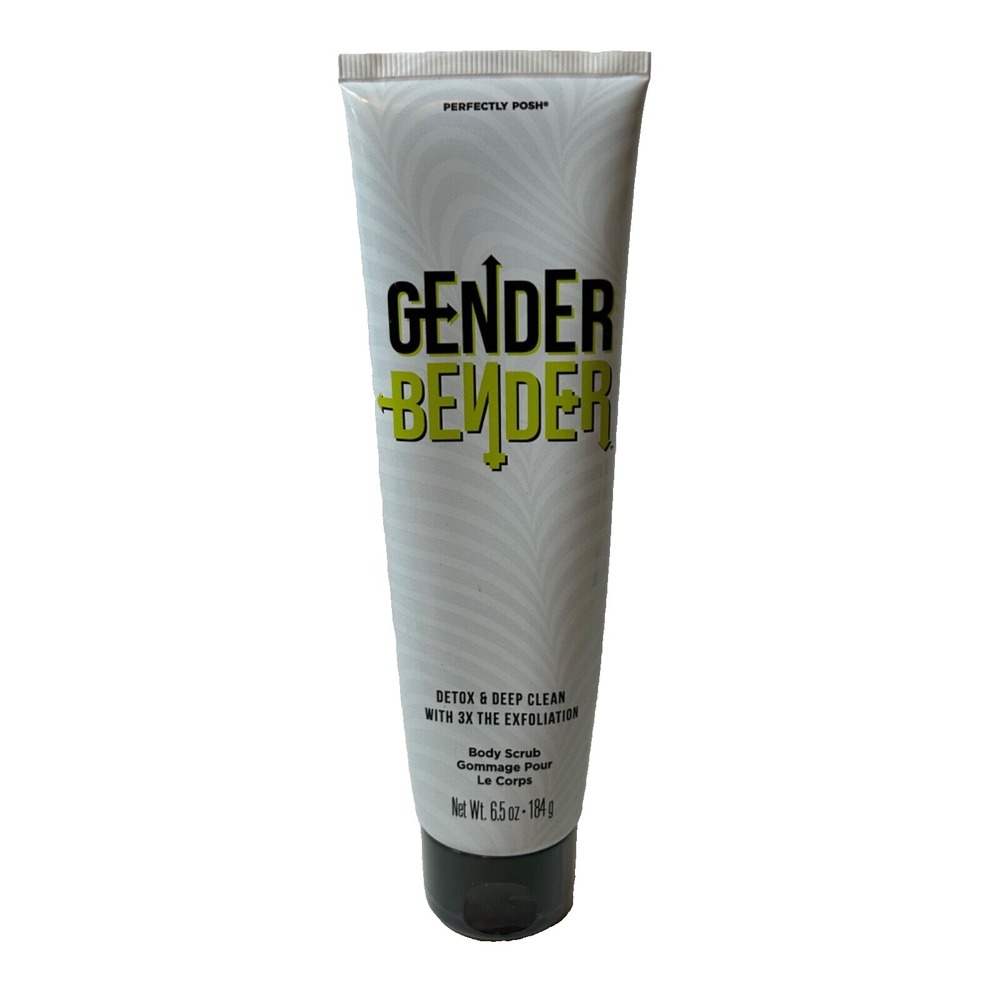 Perfectly Posh Gender Bender Detox & Deep Clean 3x Exfoliation Body Scrub 6.5 oz